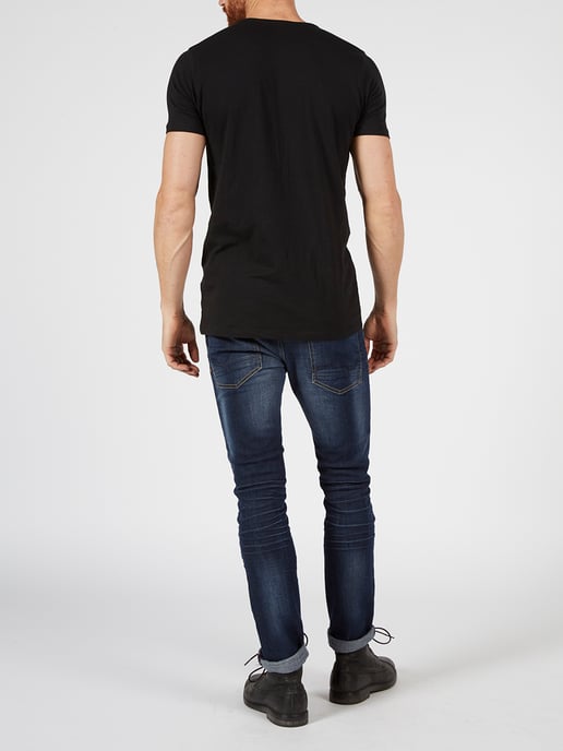 Petrol Industries - 2-pack Basic T-shirt V-Neck Men - Black