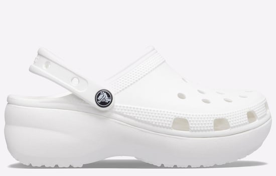 Klassieke plateau muiltjes - Crocs - Wit - Image 1