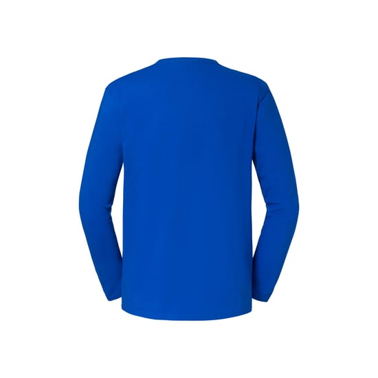 Fruit of the Loom Heren Iconic Premium T-shirt met lange mouwen (Koningsblauw) - Image 2