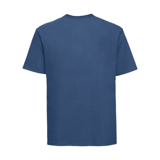 Russell Heren Klassiek Ringspun Katoen T-Shirt (Indigoblauw) - Image 2