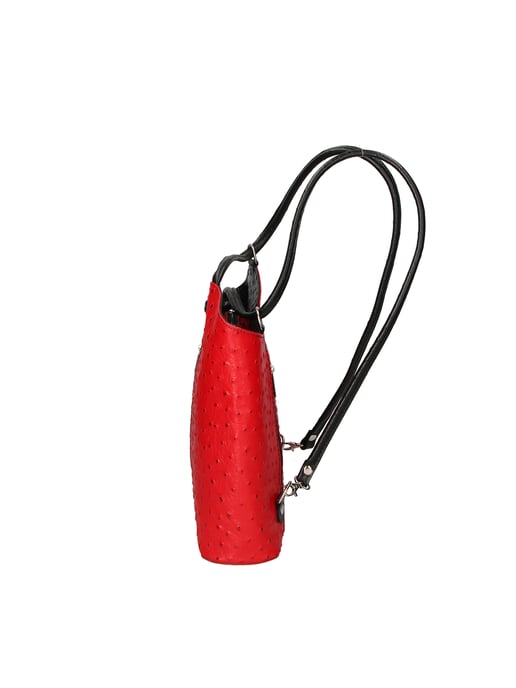 Gave Lux backpack women DARK RED/BLACK