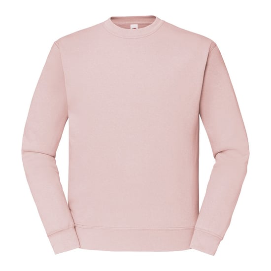 Fruit of the Loom Heren Klassiek 80/20 Ingezet Sweatshirt (Poederroos) - Image 1
