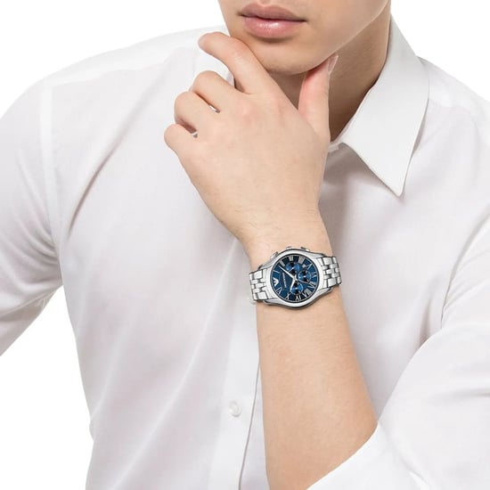 Emporio Armani AR1787 Blue Chronograph Dial Men's Watch