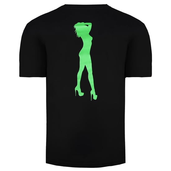 Supra x Heidi Klum Cochs Short Sleeve Crew Neck Black Mens T-Shirt 101901 008