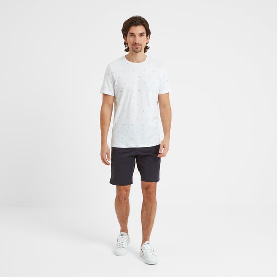 Tapton Mens T-Shirt Optic White