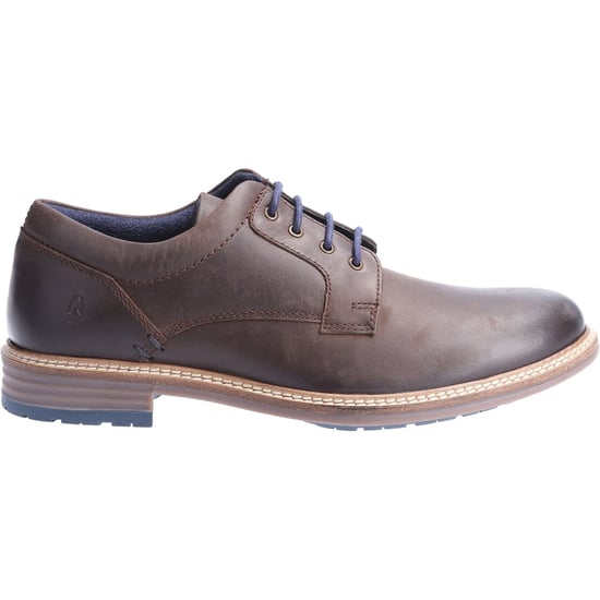 Hush Puppies Julian Leren Heren Bruine Veterschoenen - Image 4