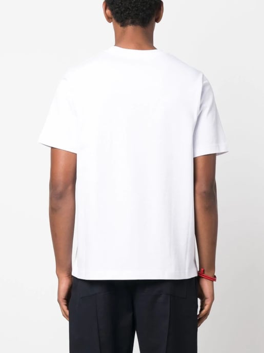 Casablanca La Joueuse Tennisclub T-shirt in wit - Image 4