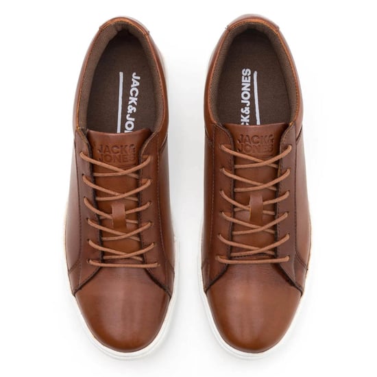 Jack & Jones Sneakers Jfw Galaxy Leer Bruin - Image 3