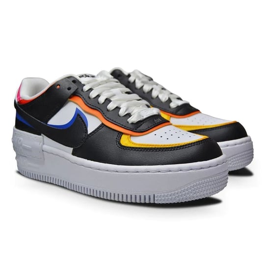 Nike AF1 Shadow Lace-Up Multicolor Leather Womens Trainers DC4462 100