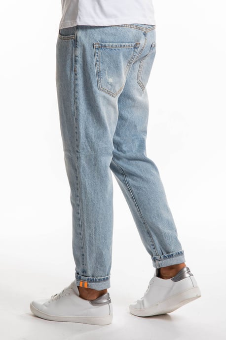 Takeshy Kurosawa Jeans Open-End Carrot Mannen blauw - Image 4