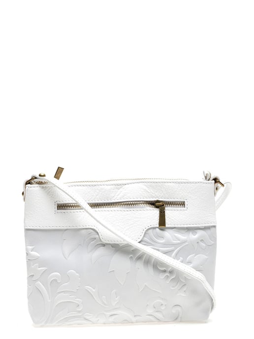 Renata Corsi SS22 RC 8087 Wit Rundleer Tas - Image 1