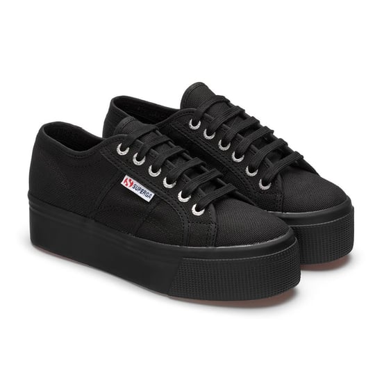 Superga Womens/Ladies 2790 Linea Up Down Trainers (Full Black)