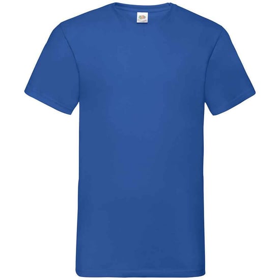 Fruit of the Loom Heren Waarde V Hals T-shirt (Koningsblauw) - Image 1