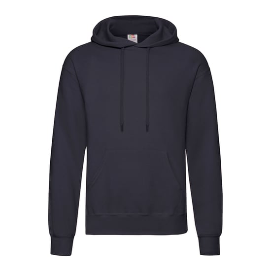 Fruit of the Loom Lichtgewicht uniseks Adult Polycotton Hoodie (Deep Navy) - Image 1