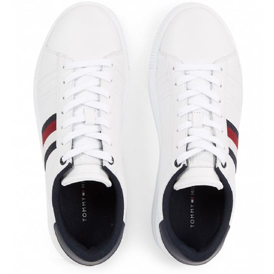 Tommy Hilfiger Sneakers Supercup Leer Wit - Image 3