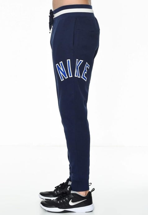 Nike Air heren trainingspak met doorlopende ritssluiting volledig in marineblauw - Image 5