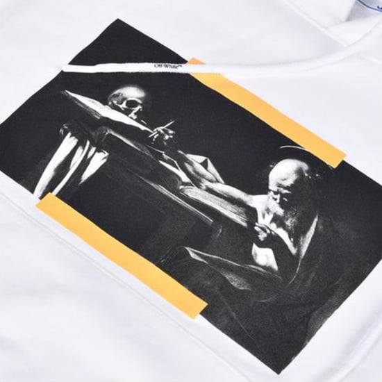 Off-White Carav Painting Over White Hoodie - Image 2