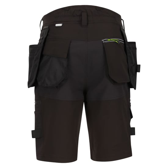 Regatta Heren Infiltrate Afneembare Holster Pocket Shorts (Zwart) - Image 2