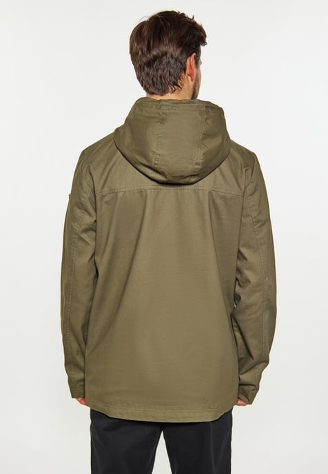 Dreimaster Anorak Heren militaire olijf - Image 4