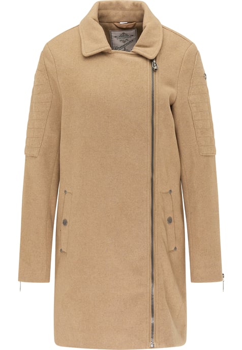 Dreimaster Jas Dames beige melange - Image 1