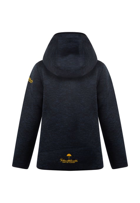 Schmuddelwedda Gebreide fleeceblouse voor meisjes meisjes (kinderen) marine gem - Image 4