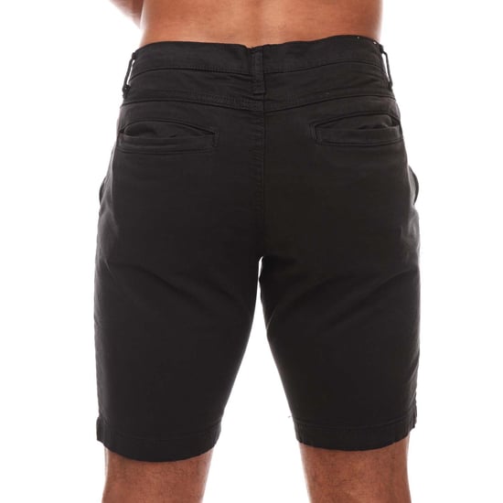 Heren Duck and Cover Moreshore Chino Short in Zwart - Image 2