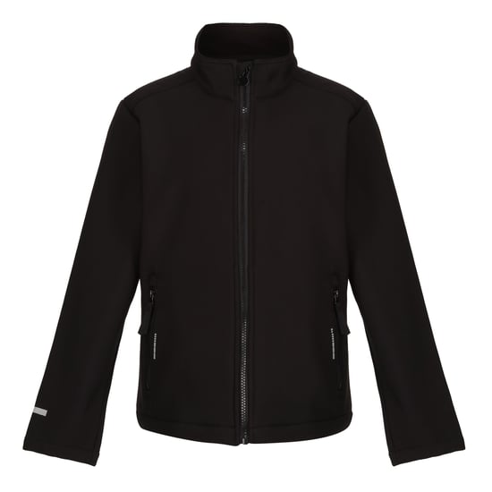 Regatta Childrens/Kids Ablaze 2 Layer Soft Shell Jacket (Black)