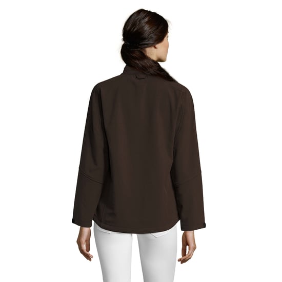 SOLS Dames/dames Roxy Soft Shell Jacket (ademend, winddicht en waterbestendig) (Donkere chocolade) - Image 2