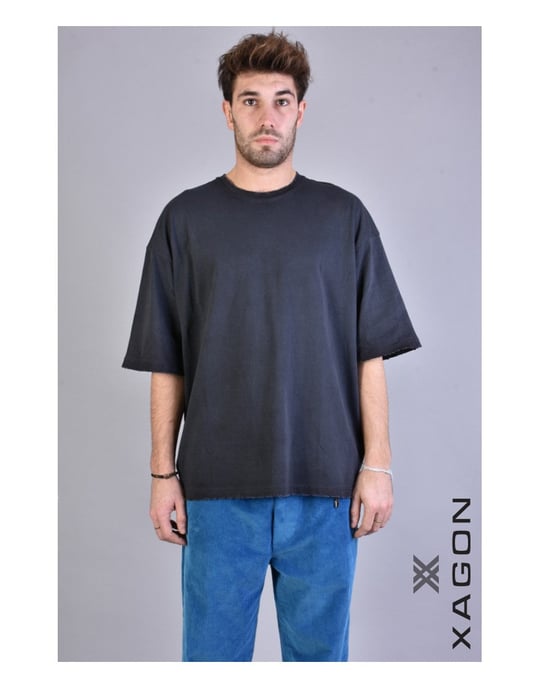 Xagon T-shirt Oversize Men's Black