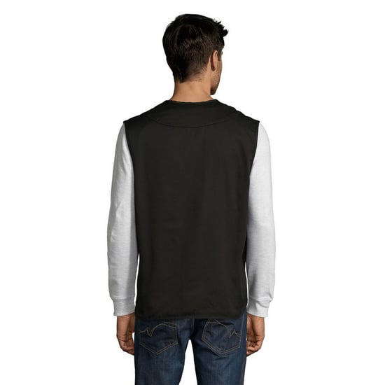 SOLS Heren Reporter Body Warmer (Zwart) - Image 2