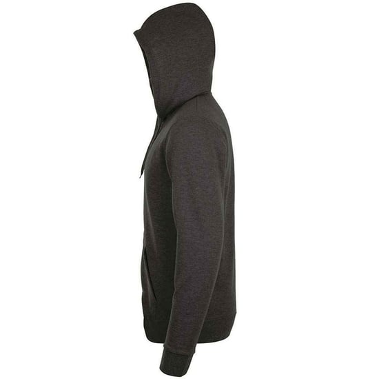 SOLS Unisex Adult Stone Hoodie (Houtskoolmelange) - Image 3