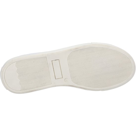 Hush Puppies Colton Leer Heren Wit Trainers - Image 3