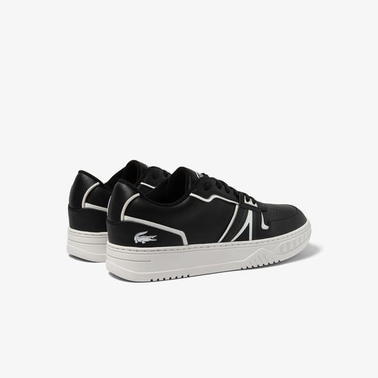 Heren Lacoste L001 Sportschoenen in Zwart-Wit - Image 1