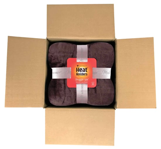 Heat Holders - Thermische deken van fleece van 1,7 tog - Chocolade - Image 2