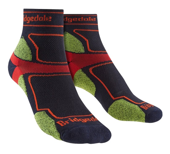 Bridgedale - Heren Trail Running Ultralight T2 Coolmax Sport 3/4 Crew Sokken - Marineblauw - Image 1