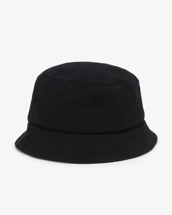 Winkel Voor Fred Perry Pique Katoenen Zwarte Bucket Hoeden - Image 2