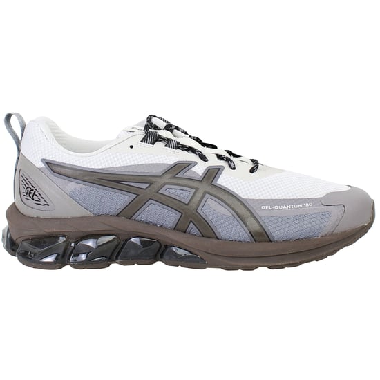 Asics Gel-Quantum 180 VII Mens Grey/White Trainers - Image 1