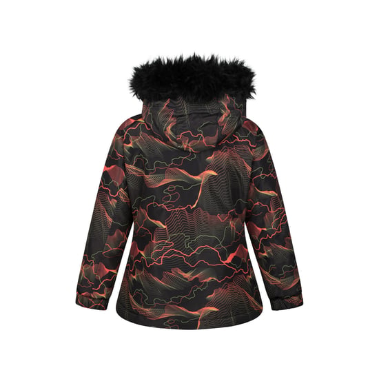 Mountain Warehouse Kinder/Kinder Berg Abstract Ski jas (Zwart) - Image 2