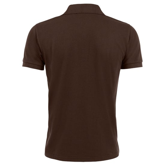 SOLS Heren Prime Pique Poloshirt met korte mouwen (Chocolade) - Image 2