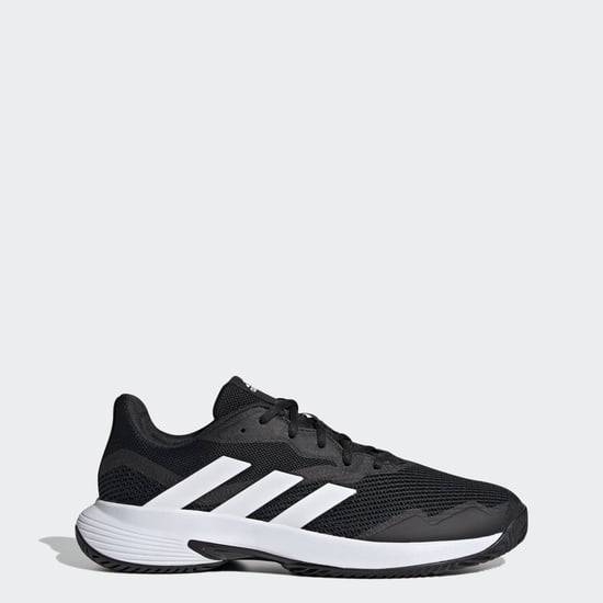 Men's adidas Courtjam Control Tennis Shoes in Black - Image 1