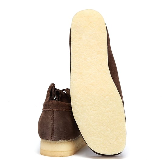 Clarks Wallabee Suede herenschoenen donkerbruin - Image 4