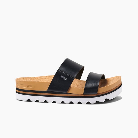 Cushion Vista Hi Black Sandal