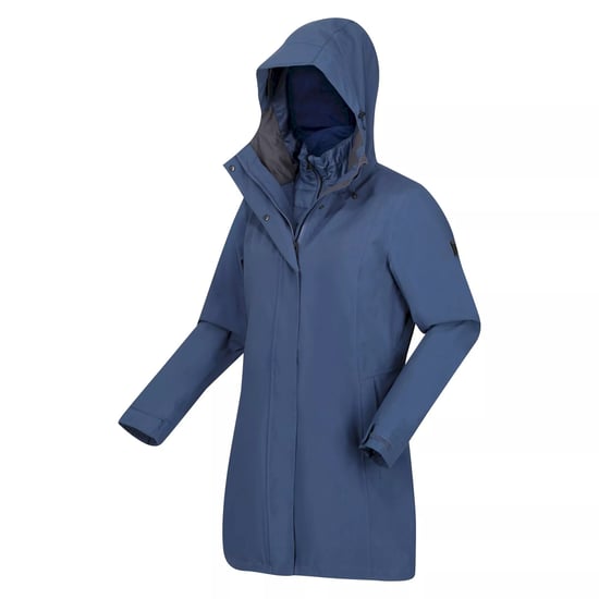 Regatta Womens/Ladies Denbury III 2 In 1 Waterproof Jacket (Dark Denim)