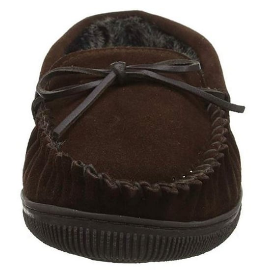 Hush Puppies Heren Ace Slip On Leren Slipper (Chocolade) - Image 6