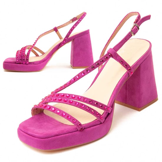 Montevita Heel Sandal Festsand2 In Fuchsia - Image 1