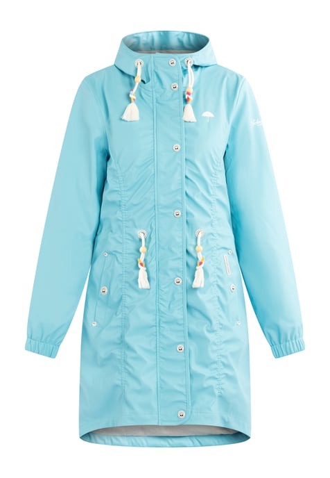Schmuddelwedda Mackintosh bridgeport Dames DONKER AQUA-280 - Image 1