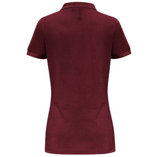 Asquith & Fox Dames/dames Poloshirt met korte mouwen en effen mouwen (Bourgondië) - Image 2