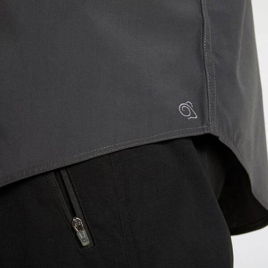 Craghoppers Mens Expert Kiwi Shirt (Carbon Grey)