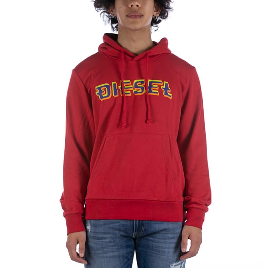 Diesel Sweatshirt S-Ginn Hood K27 Red