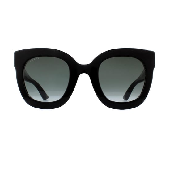 Gucci Zonnebril GG0208S 001 Zwart Grijs Verloop - Image 1